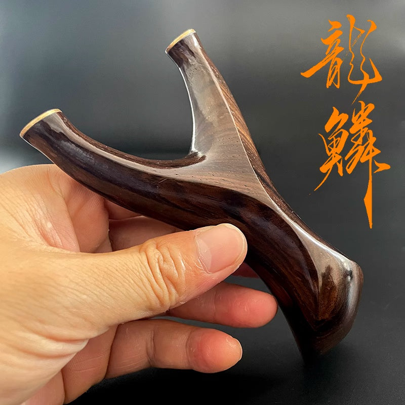 New Model Slingshot Solid Wood Ebony Adult Outdoor Practical Competition High Power High Precision Stand