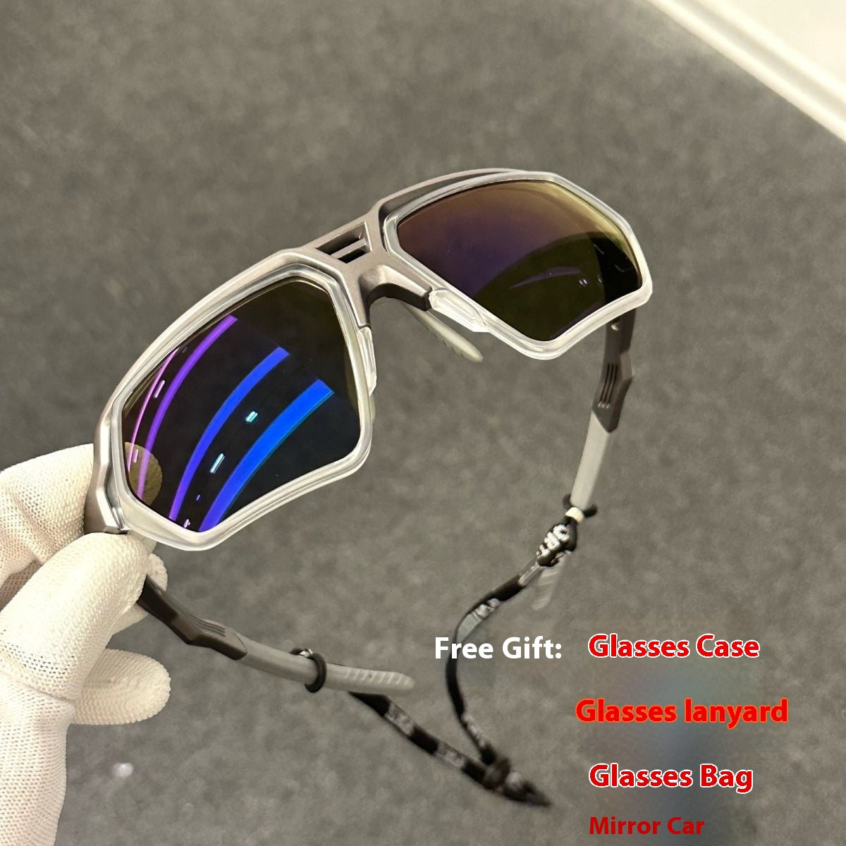 Slingshot Fishing Glasses for Fish Hunting, Polarized HD Fishing Glasses for Lure Fishing, Cloudy Day Underwater HD