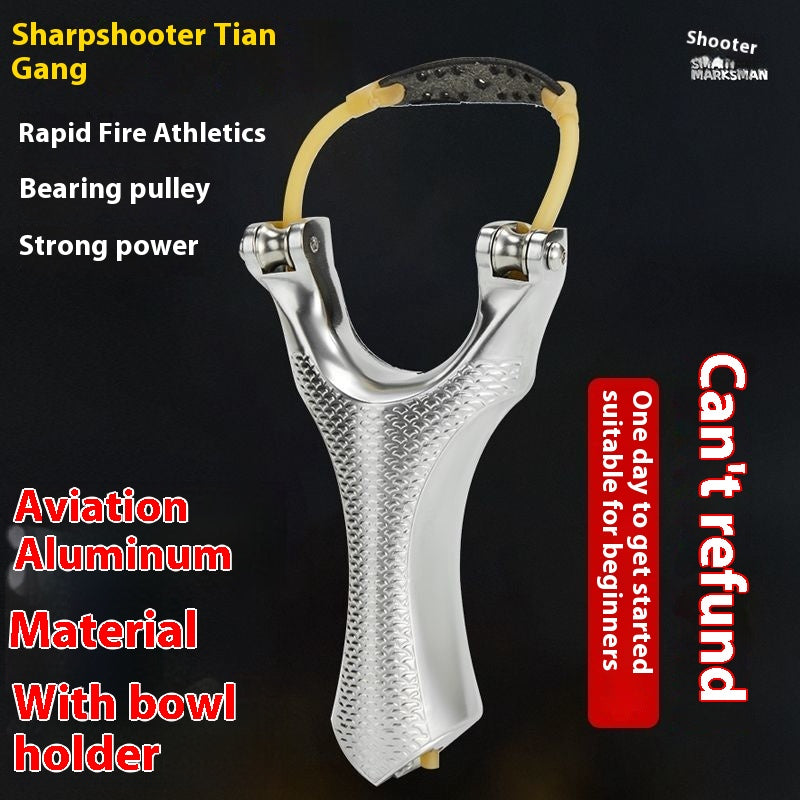 New Sixth Generation Tiangang Pulley Slingshot for Adults Outdoor Special Shooting Fish Dart High Precision