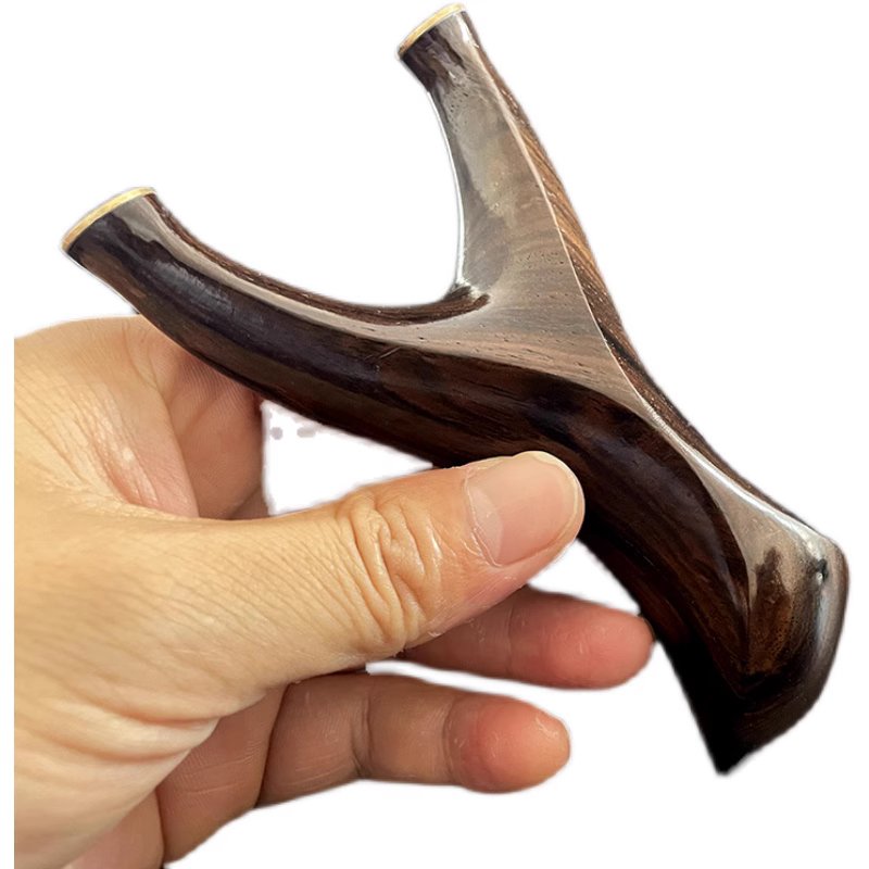 New Model Slingshot Solid Wood Ebony Adult Outdoor Practical Competition High Power High Precision Stand