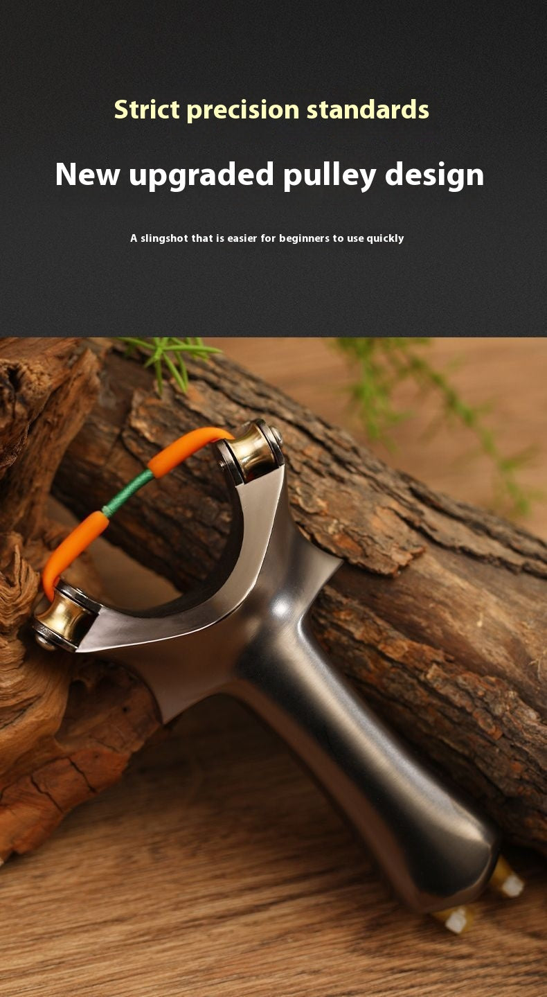 New Model Slingshot Fishing Artifact Aluminum Alloy High-Power Fish Dart Special Overhead Slingshot