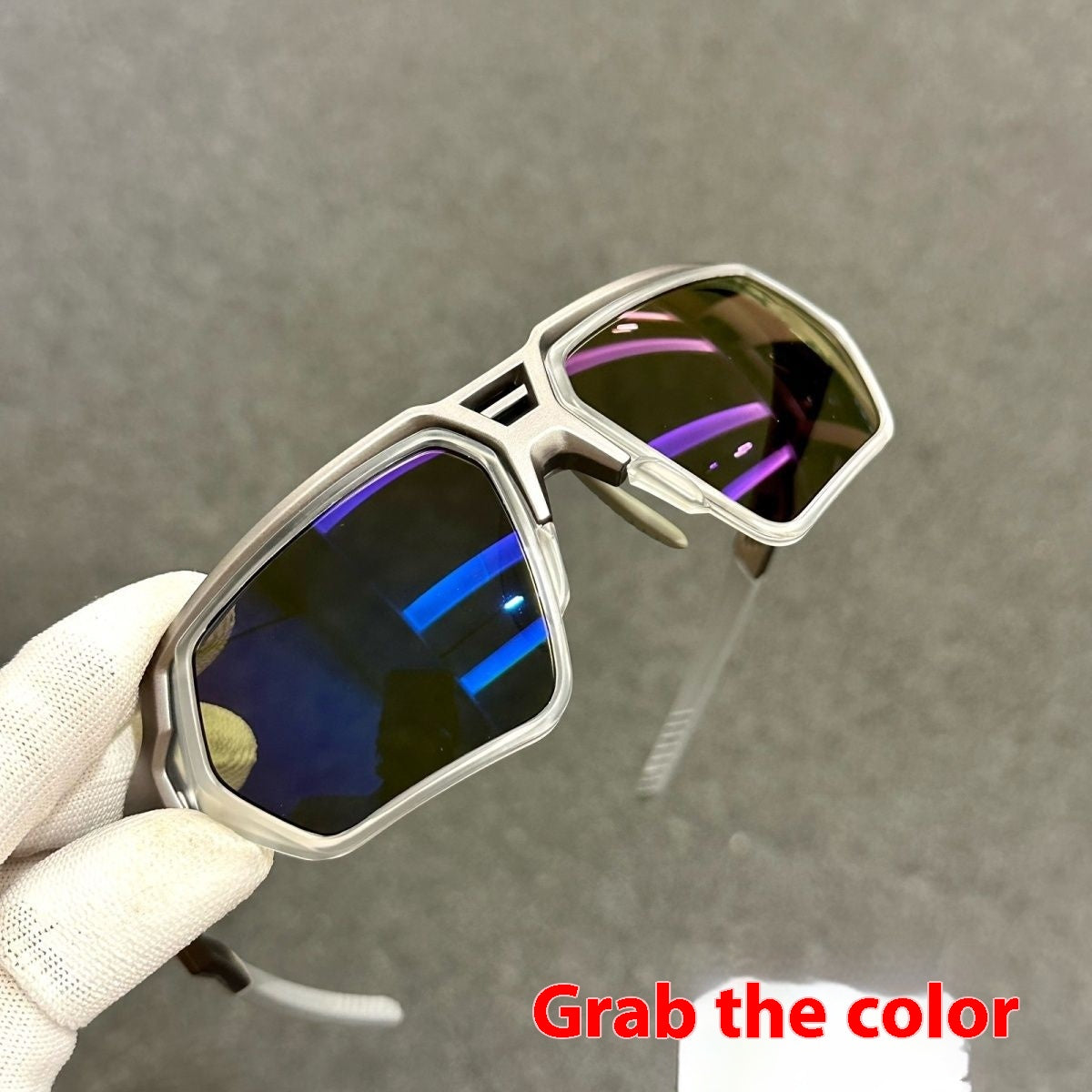 Slingshot Fishing Glasses for Fish Hunting, Polarized HD Fishing Glasses for Lure Fishing, Cloudy Day Underwater HD