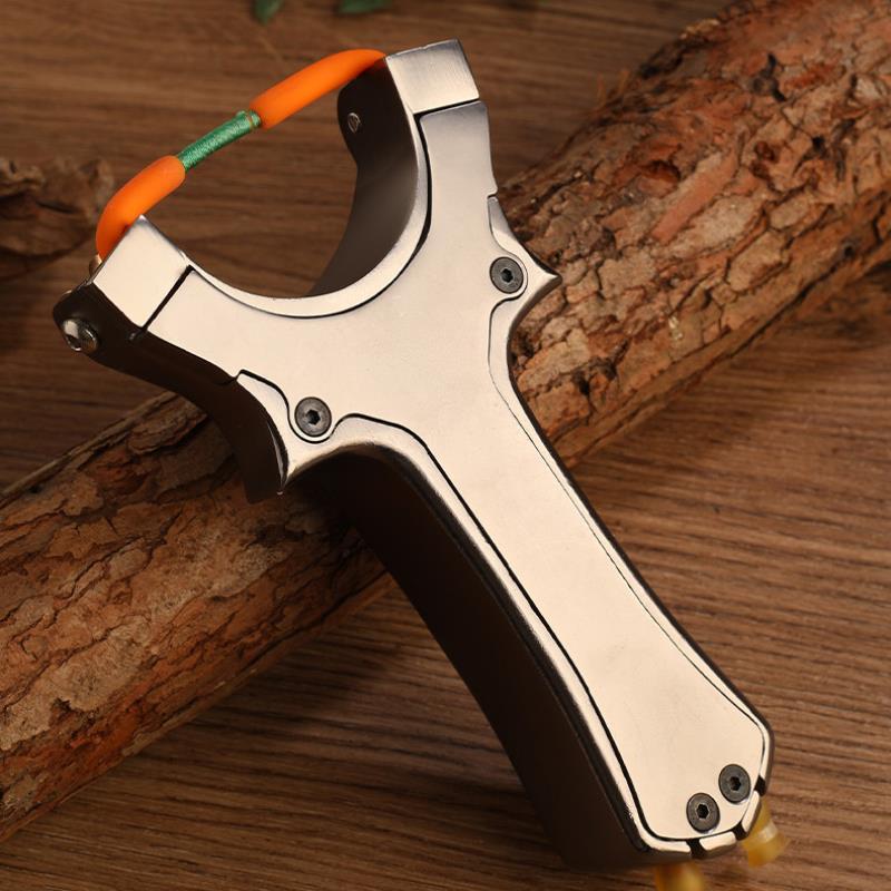 New Model Slingshot Fishing Artifact Aluminum Alloy High-Power Fish Dart Special Overhead Slingshot