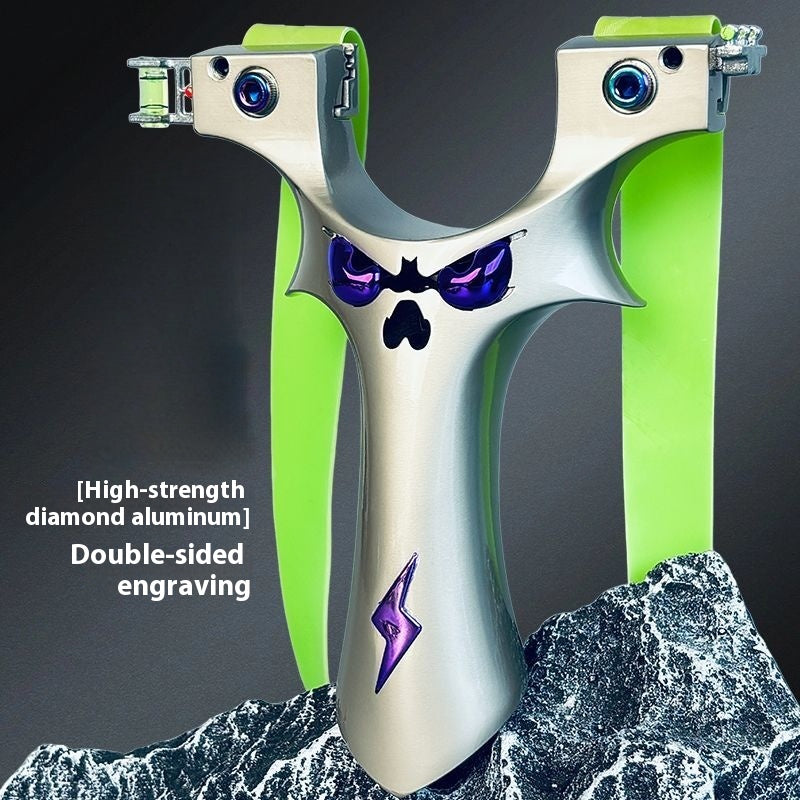 Slingshot Cannon Hot-Selling Adult Outdoor Shooting Practical High-Power High-Precision Flat Band