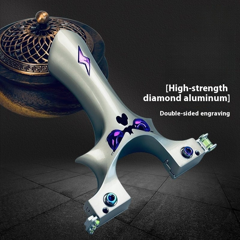 Slingshot Cannon Hot-Selling Adult Outdoor Shooting Practical High-Power High-Precision Flat Band