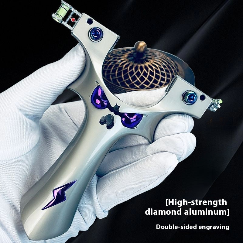 Slingshot Cannon Hot-Selling Adult Outdoor Shooting Practical High-Power High-Precision Flat Band