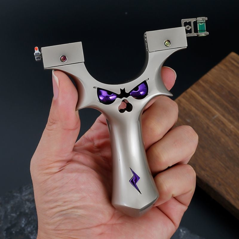 9025 Bow Head New Model Demon Five Generations Clip Slingshot Outdoor High Precision Feel King Powerful Slingshot
