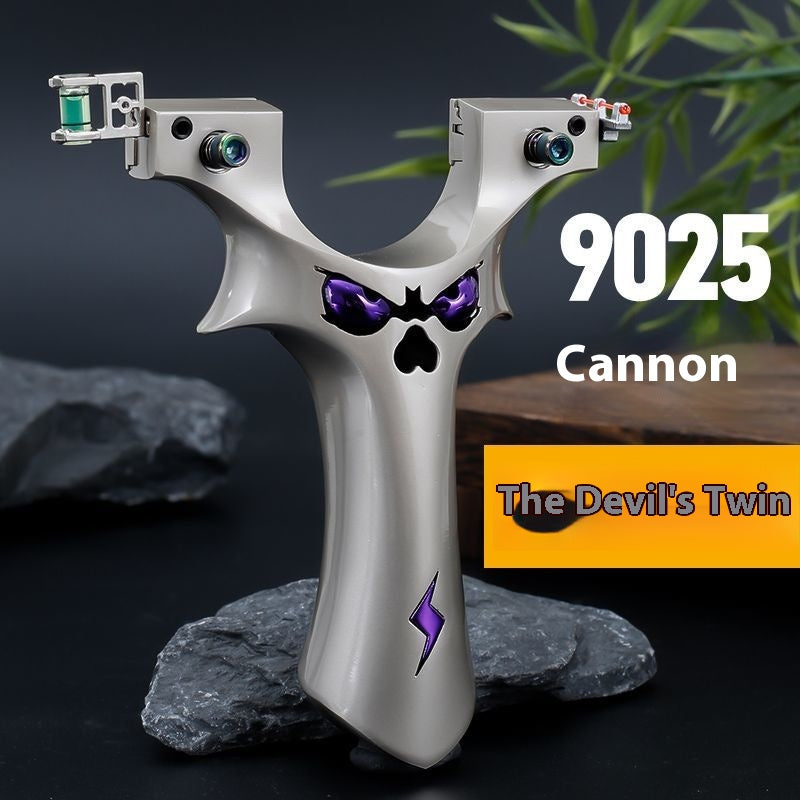 9025 Bow Head New Model Demon Five Generations Clip Slingshot Outdoor High Precision Feel King Powerful Slingshot