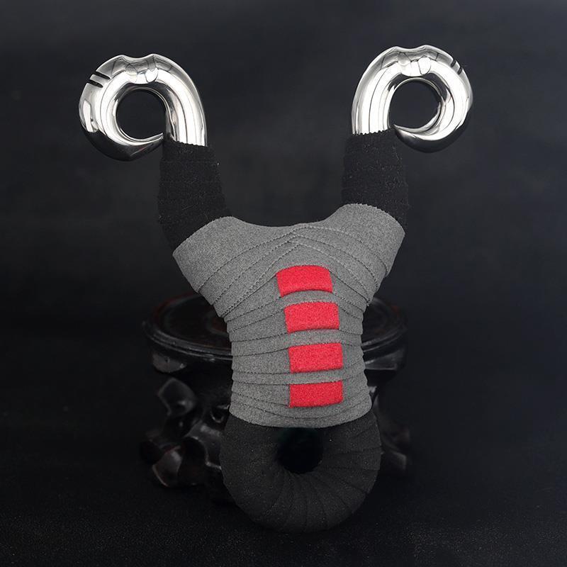 Tibetan Antelope Slingshot Outdoor Precision 304 Stainless Steel Powerful Traditional Handmade Cold-Bent Recurve Tibetan Antelope